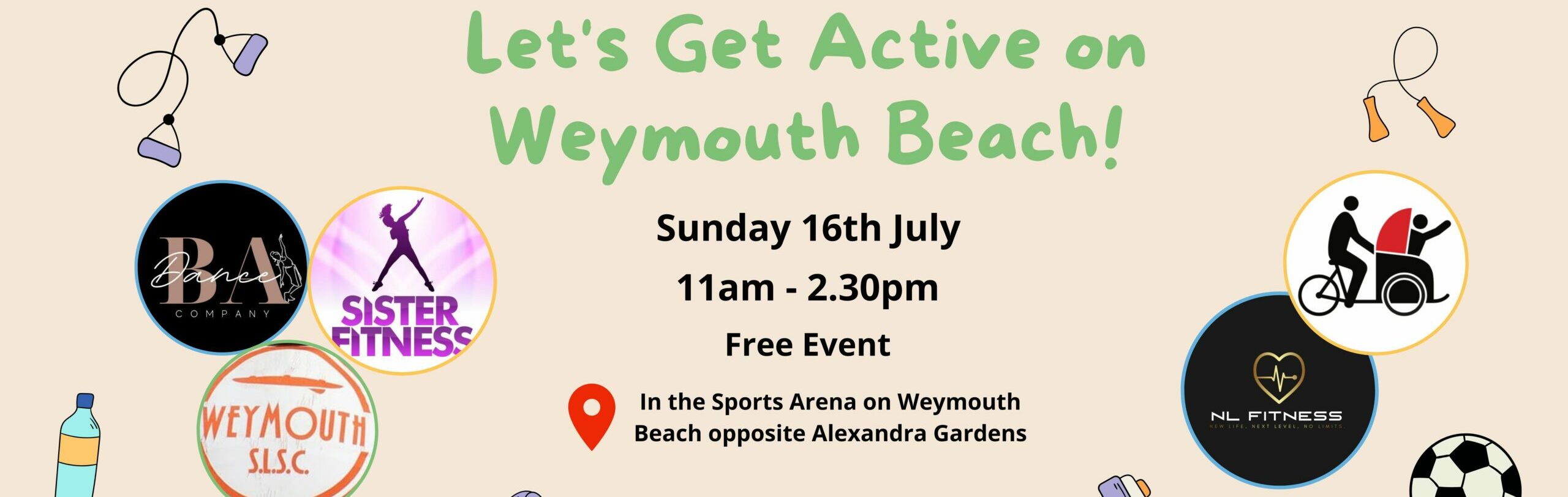 Get Active Day returns as part of Beach Sports Festival Weymouth Town