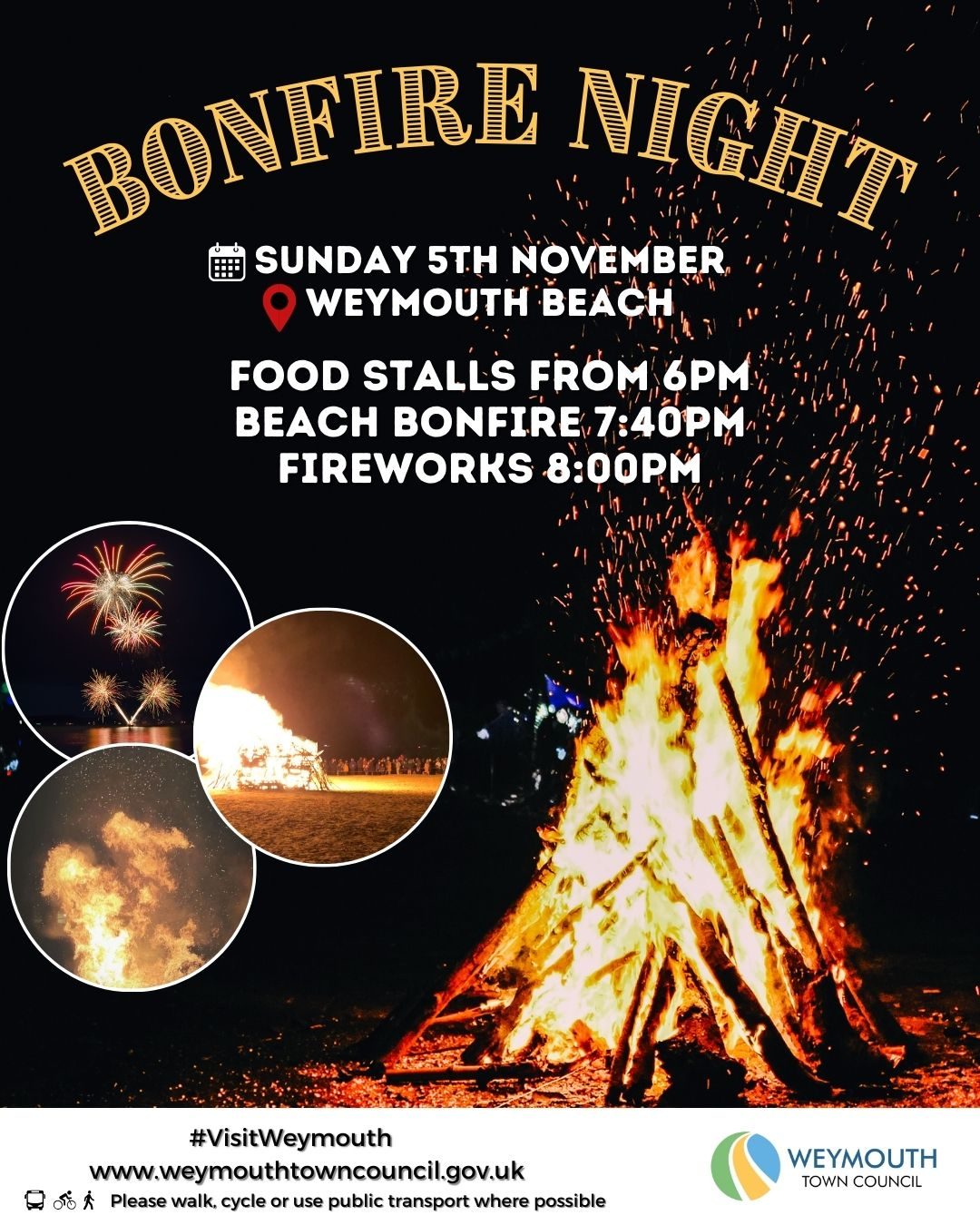 Guy Fawkes Night returns this November! Weymouth Town Council